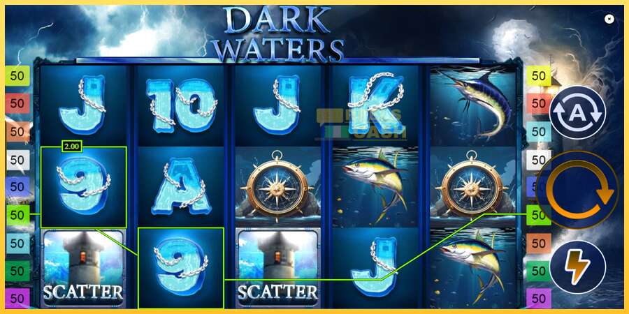 Dark Waters акча үчүн оюн машинасы, сүрөт 3