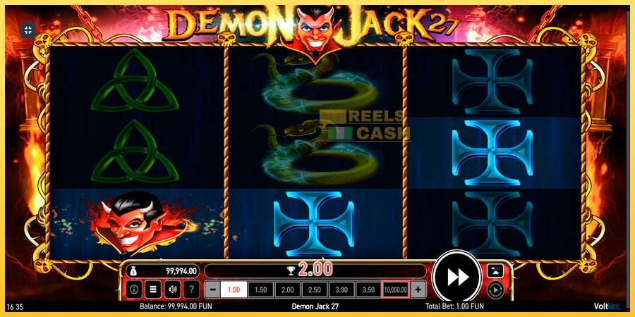 Demon Jack 27 акча үчүн оюн машинасы, сүрөт 2