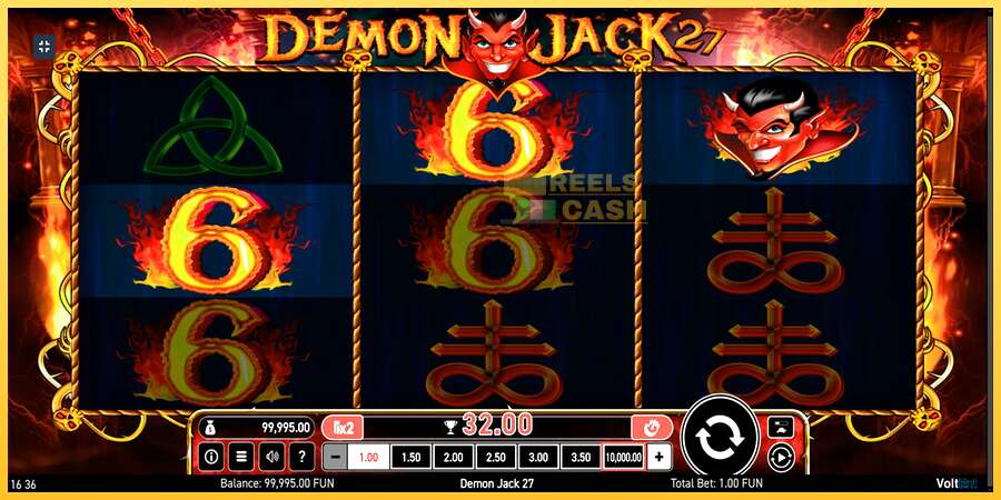 Demon Jack 27 акча үчүн оюн машинасы, сүрөт 3