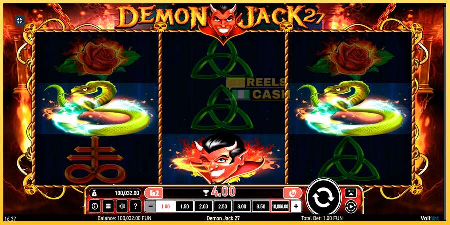 Demon Jack 27 акча үчүн оюн машинасы, сүрөт 6