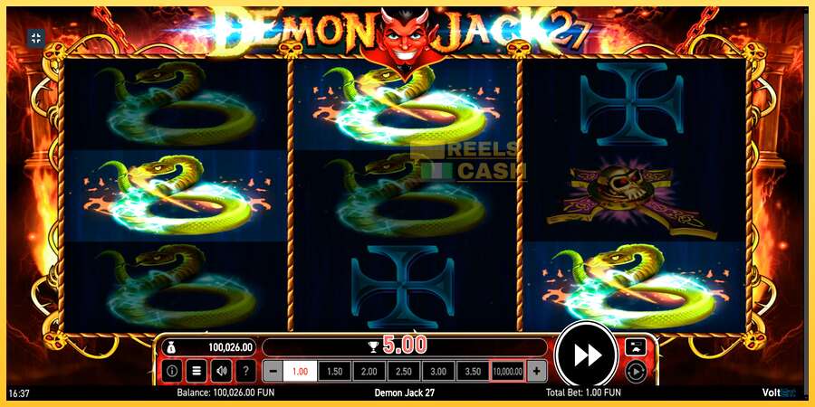 Demon Jack 27 акча үчүн оюн машинасы, сүрөт 7