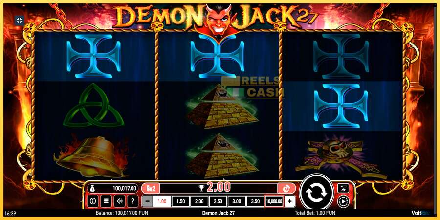 Demon Jack 27 акча үчүн оюн машинасы, сүрөт 8