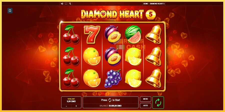 Diamond Heart 5 акча үчүн оюн машинасы, сүрөт 1