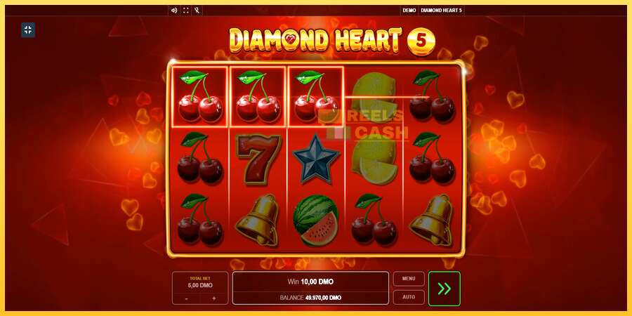 Diamond Heart 5 акча үчүн оюн машинасы, сүрөт 2