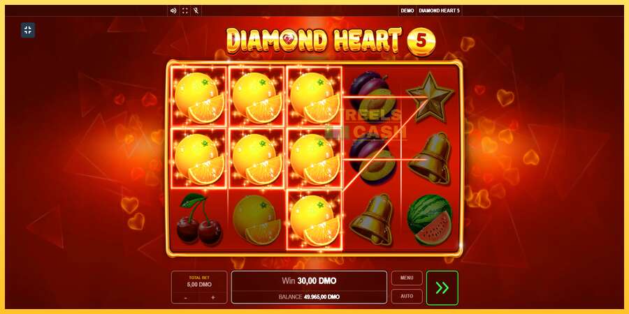 Diamond Heart 5 акча үчүн оюн машинасы, сүрөт 3