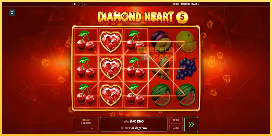 Diamond Heart 5 акча үчүн оюн машинасы, сүрөт 4