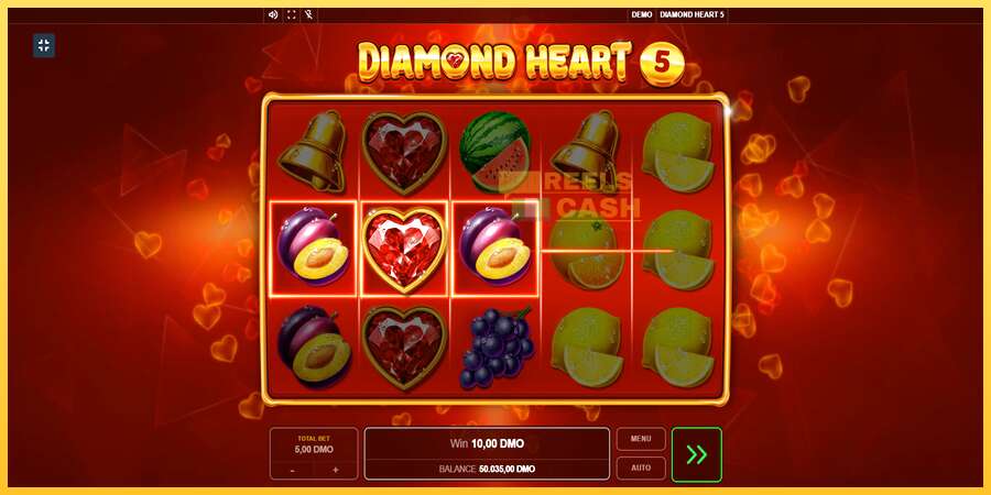 Diamond Heart 5 акча үчүн оюн машинасы, сүрөт 5