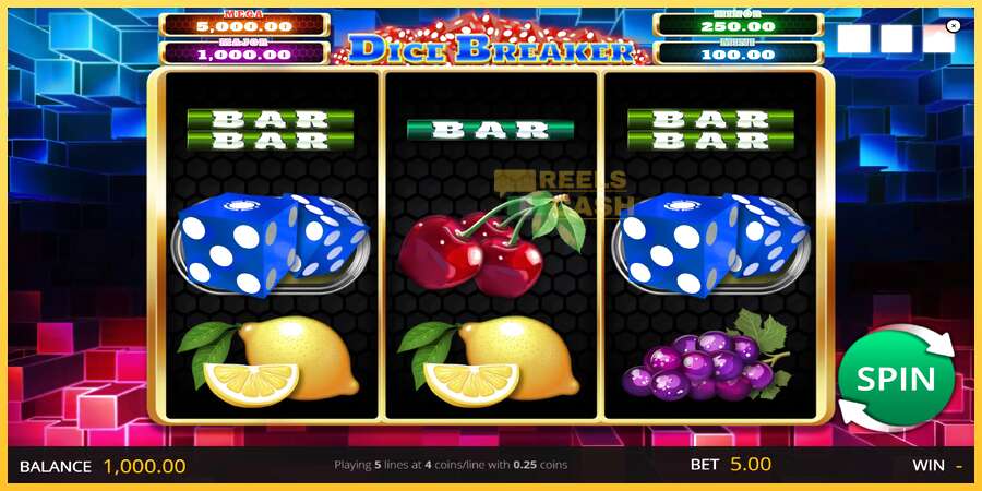 Dice Breaker акча үчүн оюн машинасы, сүрөт 1