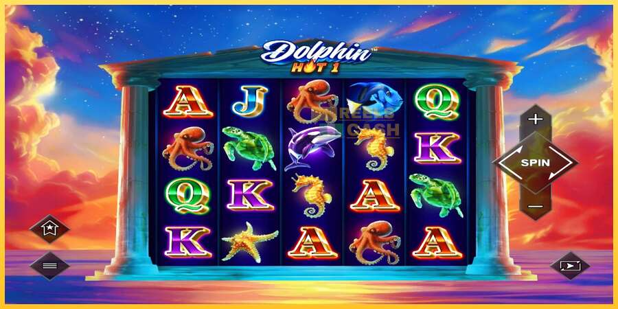 Dolphin Hot 1 акча үчүн оюн машинасы, сүрөт 1