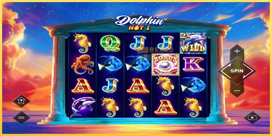 Dolphin Hot 1 акча үчүн оюн машинасы, сүрөт 2