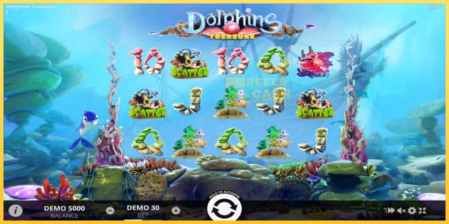 Dolphins Treasure акча үчүн оюн машинасы, сүрөт 1