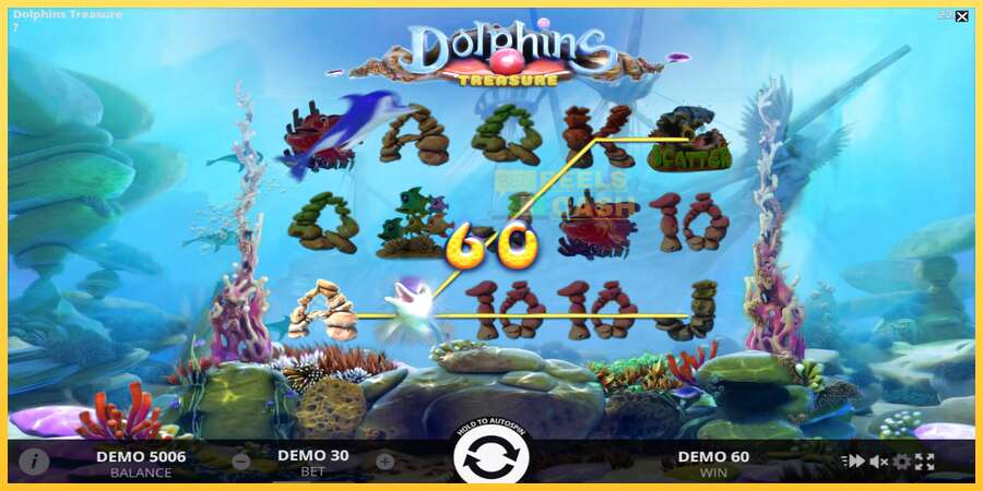 Dolphins Treasure акча үчүн оюн машинасы, сүрөт 4