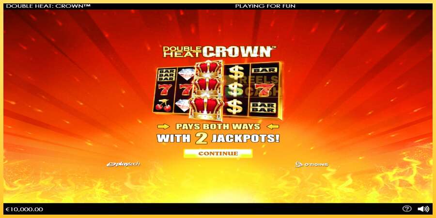 Double Heat: Crown акча үчүн оюн машинасы, сүрөт 1