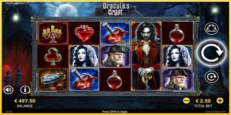 Draculas Crypt акча үчүн оюн машинасы, сүрөт 2