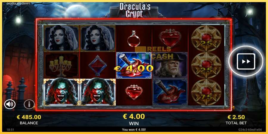 Draculas Crypt акча үчүн оюн машинасы, сүрөт 3