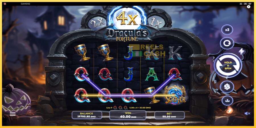 Draculas Fortune акча үчүн оюн машинасы, сүрөт 3