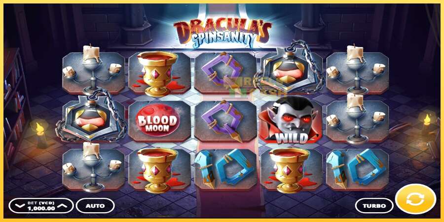 Draculas Spinsanity акча үчүн оюн машинасы, сүрөт 1