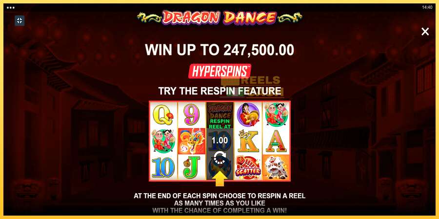 Dragon Dance акча үчүн оюн машинасы, сүрөт 5