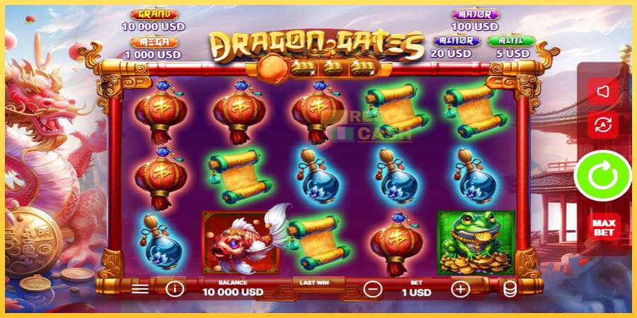 Dragon Gates акча үчүн оюн машинасы, сүрөт 2