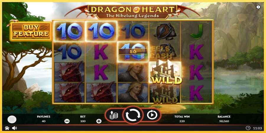 Dragon Heart акча үчүн оюн машинасы, сүрөт 4