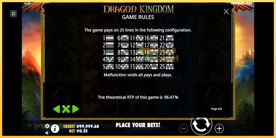 Dragon Kingdom акча үчүн оюн машинасы, сүрөт 7