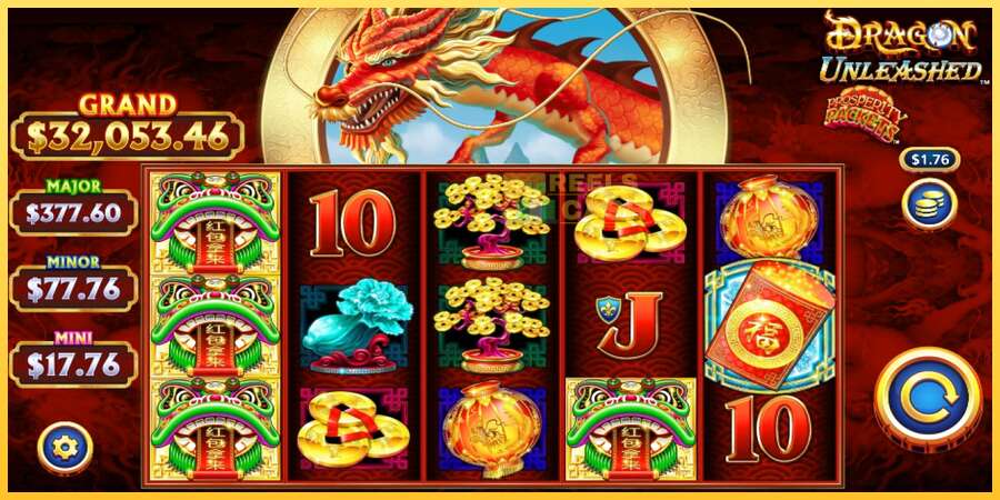 Dragon Unleashed - Prosperity Packets акча үчүн оюн машинасы, сүрөт 1