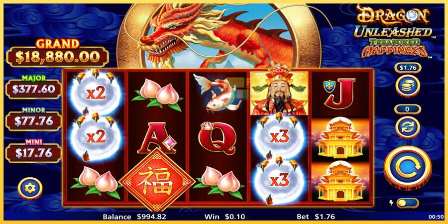 Dragon Unleashed Treasured Happiness акча үчүн оюн машинасы, сүрөт 2