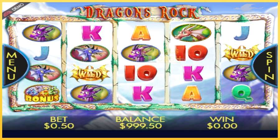 Dragons Rock акча үчүн оюн машинасы, сүрөт 2