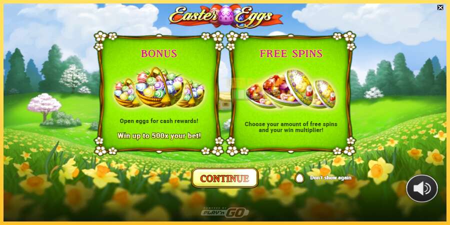 Easter Eggs акча үчүн оюн машинасы, сүрөт 1