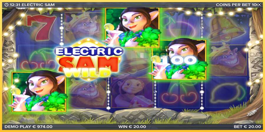 Electric Sam акча үчүн оюн машинасы, сүрөт 4