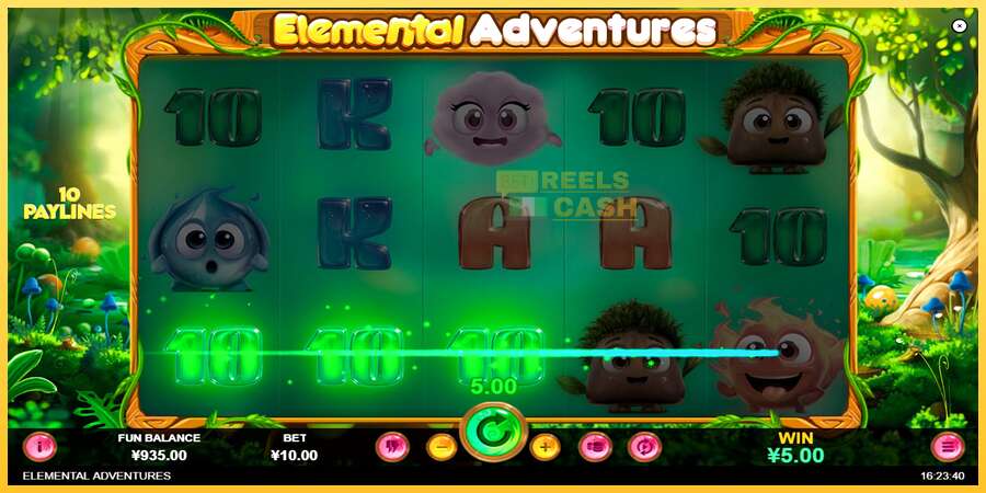 Elemental Adventures акча үчүн оюн машинасы, сүрөт 3