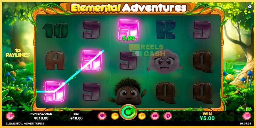 Elemental Adventures акча үчүн оюн машинасы, сүрөт 5