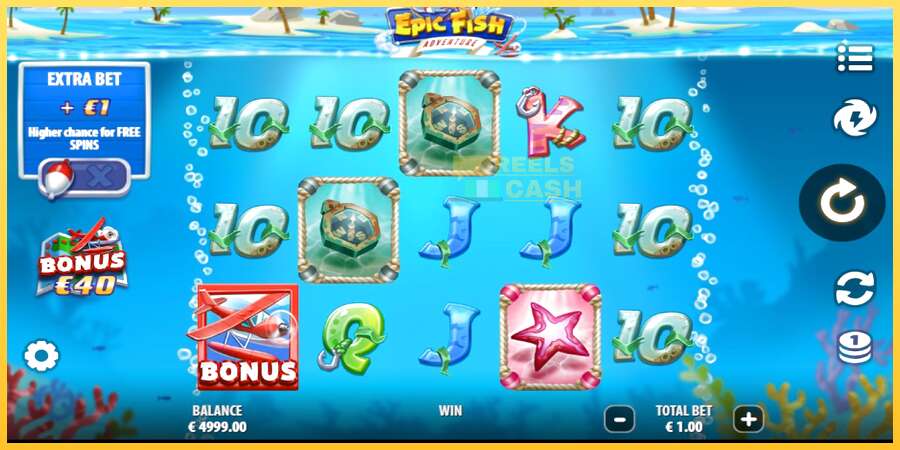 Epic Fish Adventure акча үчүн оюн машинасы, сүрөт 2