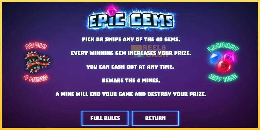 Epic Gems акча үчүн оюн машинасы, сүрөт 3