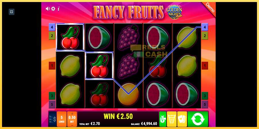 Fancy Fruits GDN акча үчүн оюн машинасы, сүрөт 2