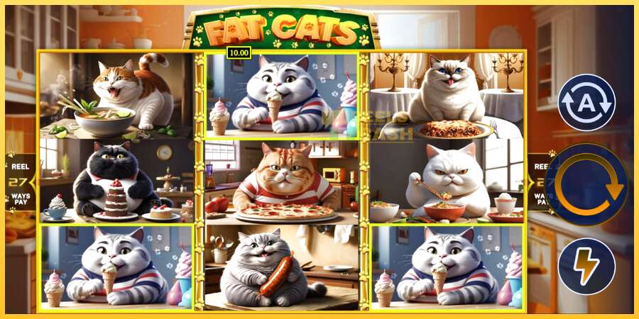 Fat Cats акча үчүн оюн машинасы, сүрөт 3