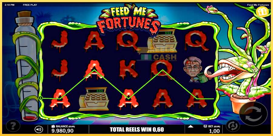 Feed Me Fortunes акча үчүн оюн машинасы, сүрөт 5