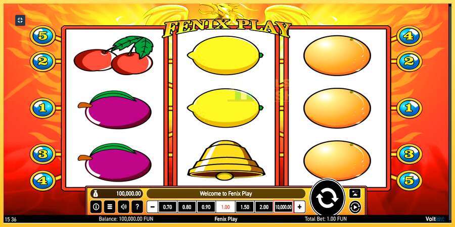 Fenix Play акча үчүн оюн машинасы, сүрөт 1