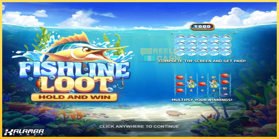 Fishline Loot Hold and Win акча үчүн оюн машинасы, сүрөт 1