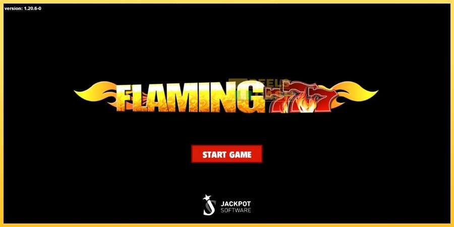 Flaming 777 акча үчүн оюн машинасы, сүрөт 1