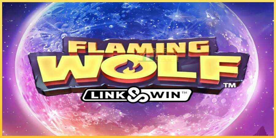 Flaming Wolf Link & Win акча үчүн оюн машинасы, сүрөт 1