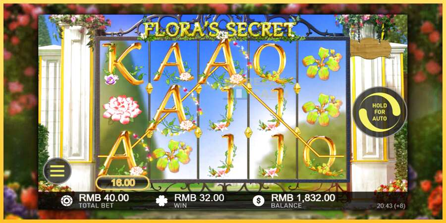 Floras Secret акча үчүн оюн машинасы, сүрөт 3