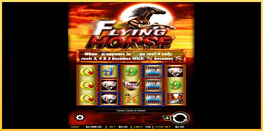 Flying Horse акча үчүн оюн машинасы, сүрөт 2