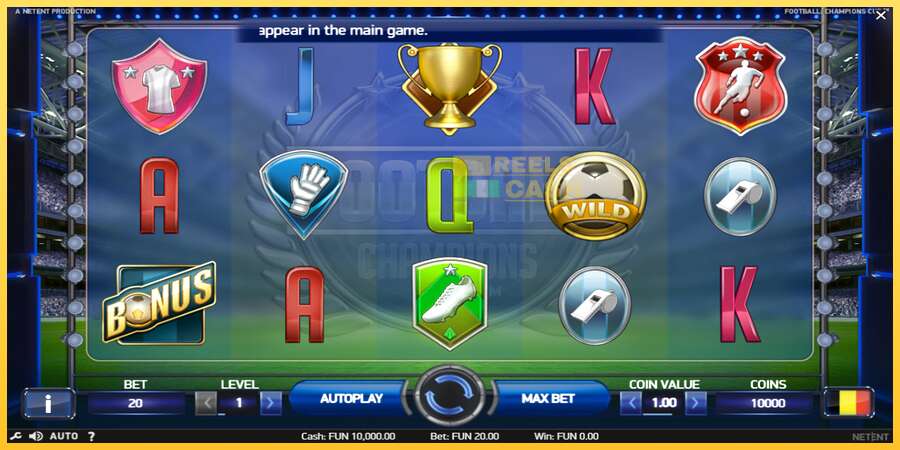 Football Champions Cup акча үчүн оюн машинасы, сүрөт 3