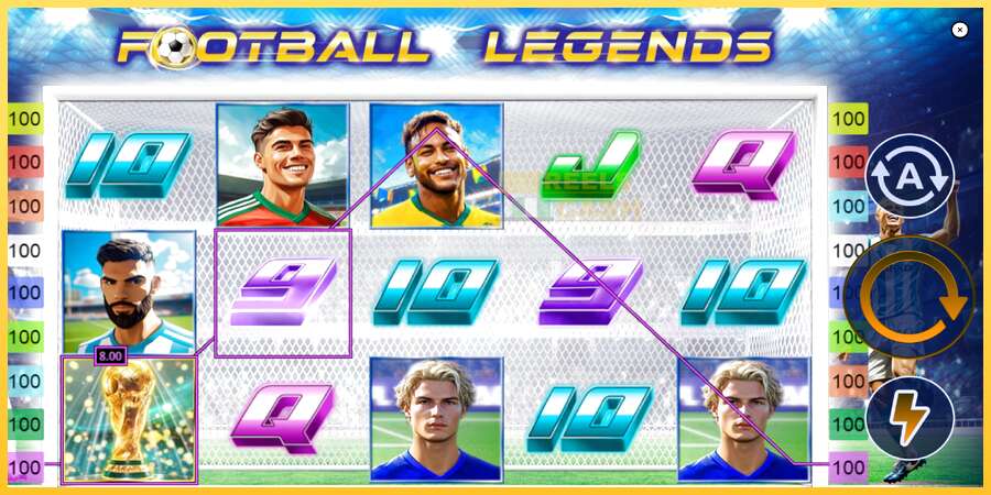 Football Legends акча үчүн оюн машинасы, сүрөт 3