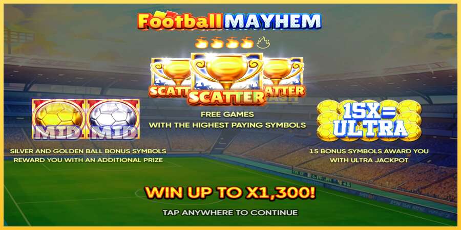 Football Mayhem акча үчүн оюн машинасы, сүрөт 1