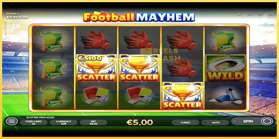 Football Mayhem акча үчүн оюн машинасы, сүрөт 3