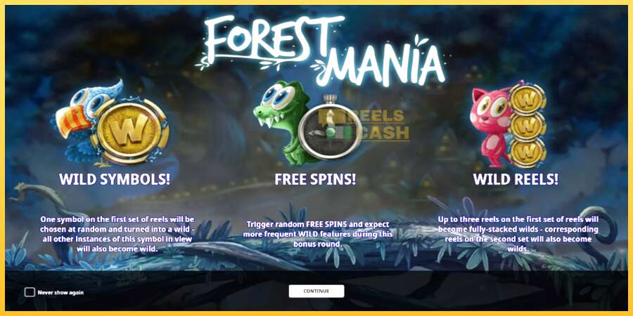 Forest Mania акча үчүн оюн машинасы, сүрөт 1