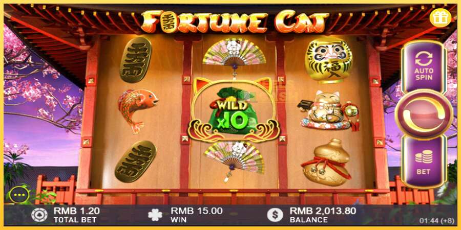 Fortune Cat акча үчүн оюн машинасы, сүрөт 1