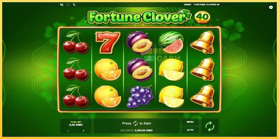 Fortune Clover 40 акча үчүн оюн машинасы, сүрөт 1